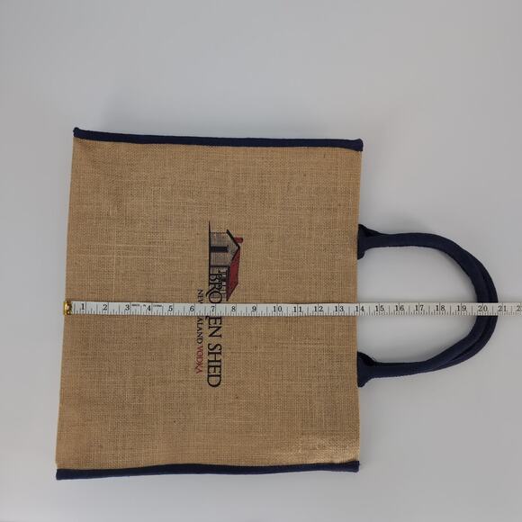 Broken Shed Vodka Eco Friendly Large Reusable Unisex Jute Shopping Bag/Tote NEW - Picture 9 of 13
